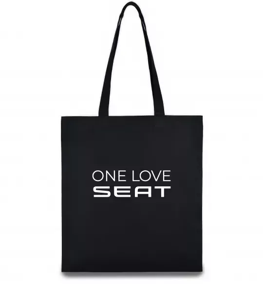 Эко-сумка One love Seat Черный фото