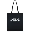 Эко-сумка Love my Seat Черный фото