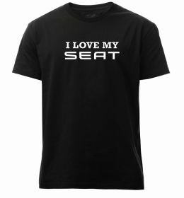 Мужская премиум футболка Love my Seat