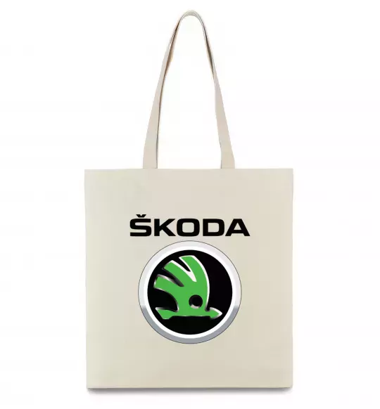 Эко-сумка Skoda Бежевый фото