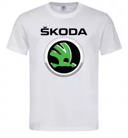 Чоловіча футболка Logo skoda Лимонний фото