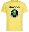 Чоловіча футболка Skoda Лимонний Чоловіча футболка Skoda Лимонний фото