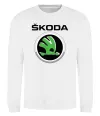 Світшот Skoda Білий фото