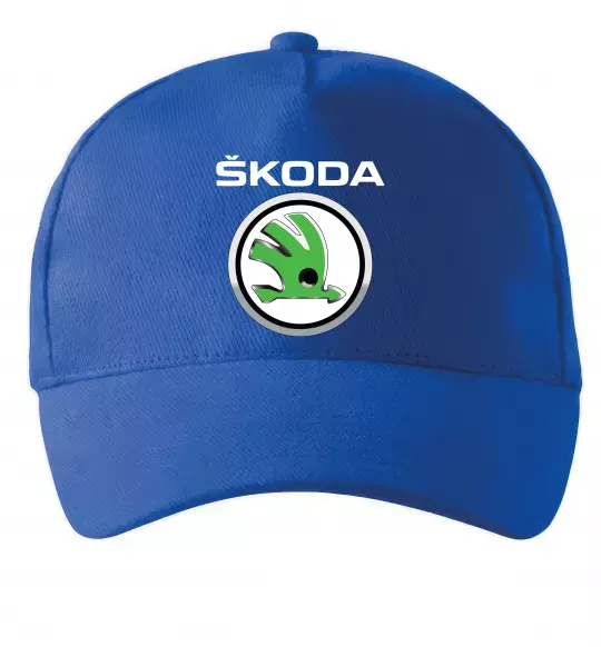 Кепка Skoda Ярко-синий фото