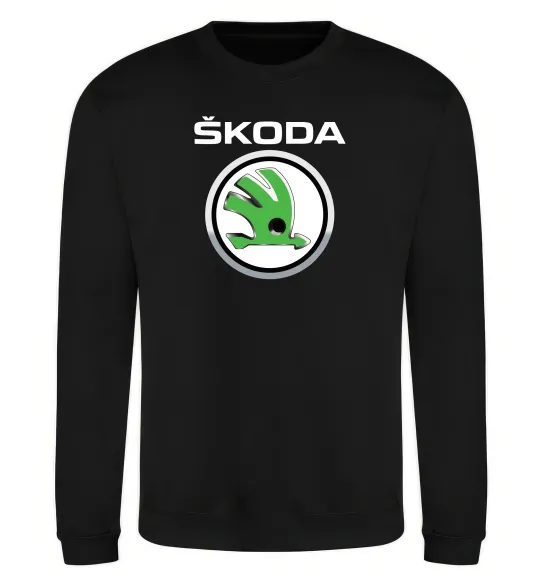 Світшот Skoda Чорний фото