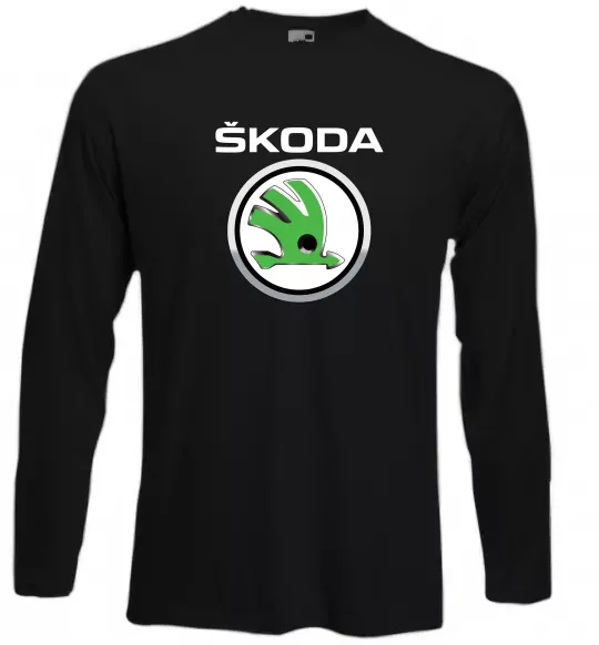 Лонгслів Skoda Чорний фото