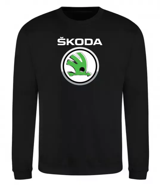 Світшот Skoda Чорний фото