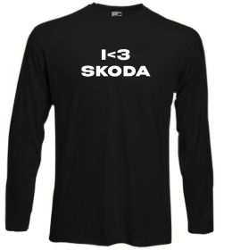 Лонгслив I <3 Skoda