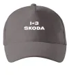 Кепка I <3 Skoda Серый фото