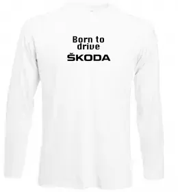 Лонгслів Boss Skoda Білий фото