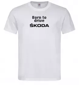 Чоловіча футболка Logo skoda Лимонний фото