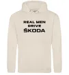 Мужская толстовка (худи) Real men drive Skoda Таш Мужская толстовка (худи) Real men drive Skoda Таш фото