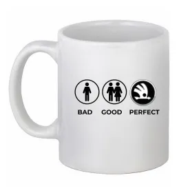 Чашка керамическая Drive Skoda Белый фото