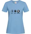 Жіноча футболка Good-Perfect Skoda Блакитний фото