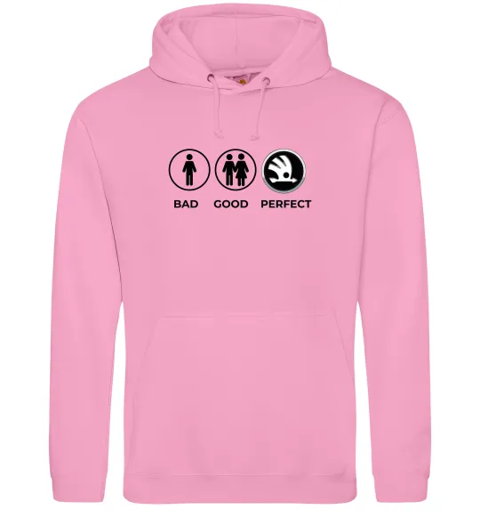 Чоловіча толстовка (худі) Good-Perfect Skoda Рожевий фото