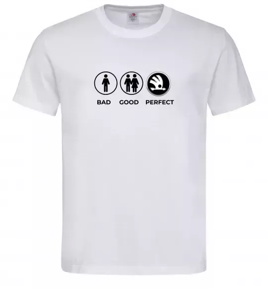 Мужская футболка Good-Perfect Skoda Белый фото