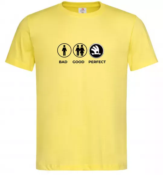Мужская футболка Good-Perfect Skoda Лимонный фото