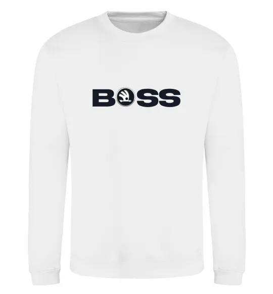 Свитшот Boss Skoda Белый фото