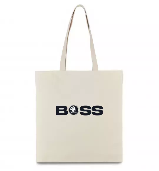 Еко-сумка Boss Skoda Бежевий фото