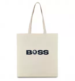 Эко-сумка Boss Skoda Бежевый фото