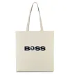 Еко-сумка Boss Skoda Бежевий фото