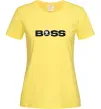 Жіноча футболка Boss Skoda Лимонний фото