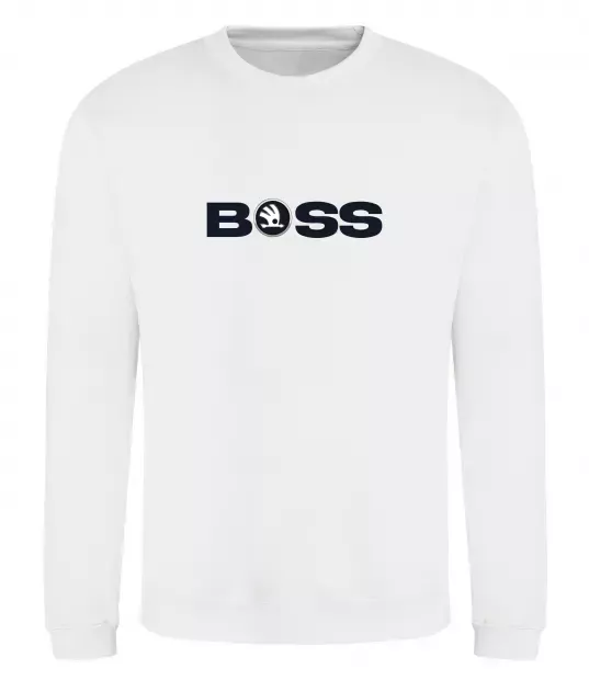 Світшот Boss Skoda Білий фото