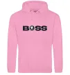 Мужская толстовка (худи) Boss Skoda Розовый фото