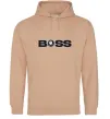 Жіноча толстовка (худі) Boss Skoda Пісочний фото