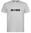 Чоловіча футболка Boss Skoda Сірий фото