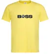 Чоловіча футболка Boss Skoda Лимонний фото