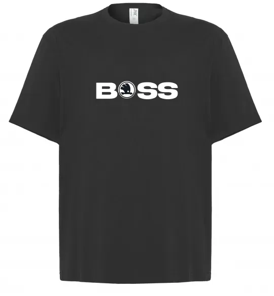 Футболка Оверсайз Boss Skoda Чорний фото