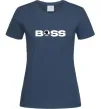 Жіноча футболка Boss Skoda Темно-синій фото