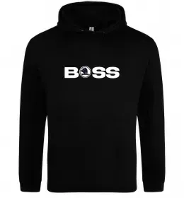 Мужская толстовка (худи) Boss Skoda Черный фото
