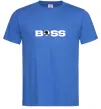 Чоловіча футболка Boss Skoda Яскраво-синій фото