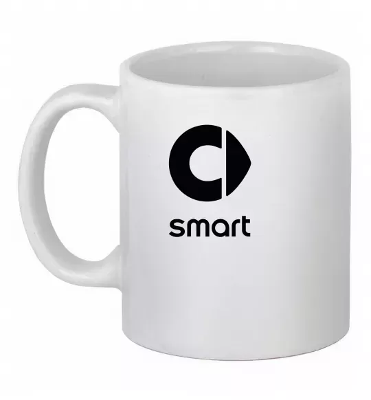Чашка керамическая Smart logo та назва Белый фото