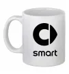 Чашка керамическая Smart logo та назва Белый фото