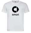 Мужская футболка Smart logo та назва Белый фото