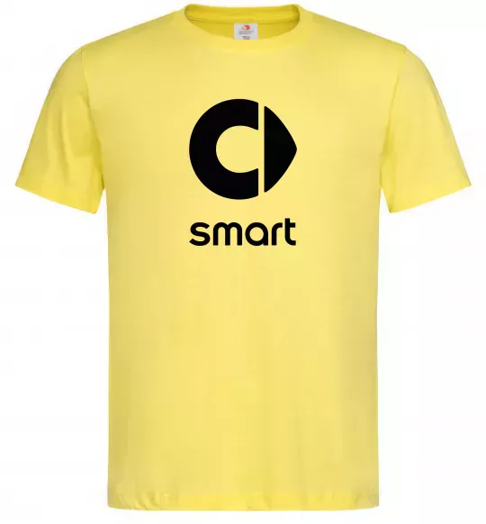 Мужская футболка Smart logo та назва Лимонный фото