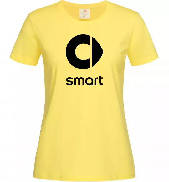 Женская футболка Smart logo та назва Лимонный фото