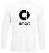 Лонгслив Smart logo та назва Белый фото