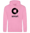 Жіноча толстовка (худі) Smart logo та назва Рожевий фото