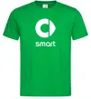 Мужская футболка Smart logo та назва Зеленый фото