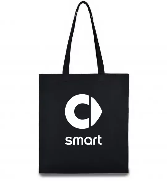 Эко-сумка Smart logo та назва Черный фото