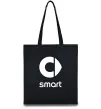 Эко-сумка Smart logo та назва Черный фото