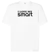 Футболка Оверсайз Love my Smart Білий фото