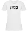 Жіноча футболка Love my Smart Білий фото