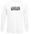 Лонгслів Love my Smart Білий фото