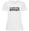 Жіноча футболка Love my Smart Білий фото