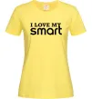 Жіноча футболка Love my Smart Лимонний фото